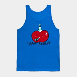 Happy Birthday Apple Tank Top